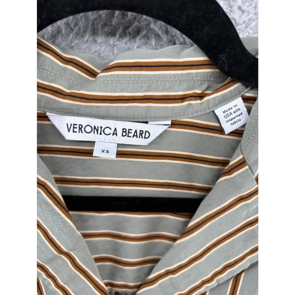 Veronica Beard Striped Matching Set Top XS Shorts 4
